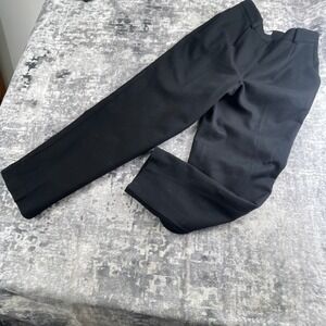 Panther Vintage High Waisted Wool Dress Pants Womens 6-8 Solid Black